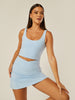 Stretch Twist-Back Tank Top
