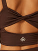 Stretch Twist-Back Tank Top