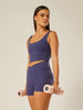 Stretch Twist-Back Tank Top