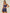 Stretch Twist-Back Tank Top - Patriot Blue