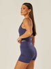 Stretch Twist-Back Tank Top - Patriot Blue