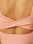 Stretch Twist-Back Tank Top