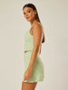 Stretch Twist-Back Tank Top - Matcha