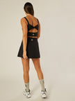 Stretch Wrap-Waist Tennis Skort