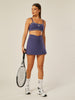 Stretch Wrap-Waist Tennis Skort