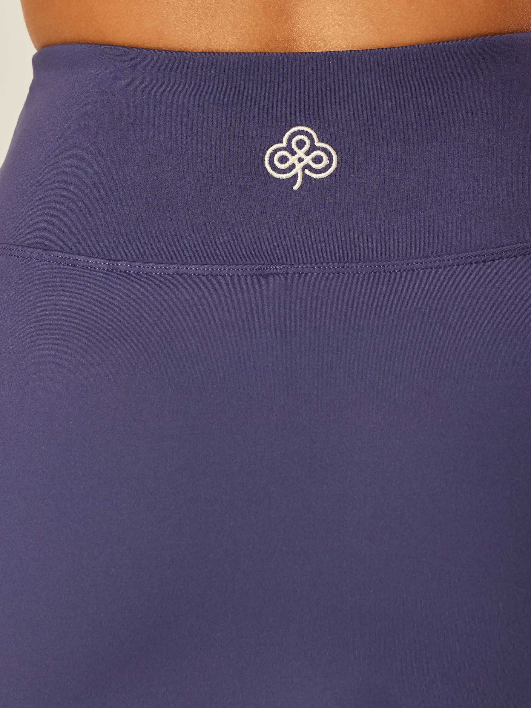 Stretch Wrap-Waist Tennis Skort - Patriot Blue