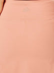 Stretch Wrap-Waist Tennis Skort - Pink