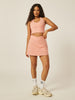 Stretch Wrap-Waist Tennis Skort