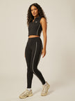 Core Flexibility Piped Leggings