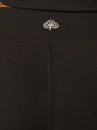 Core Flexibility Piped Leggings - Black