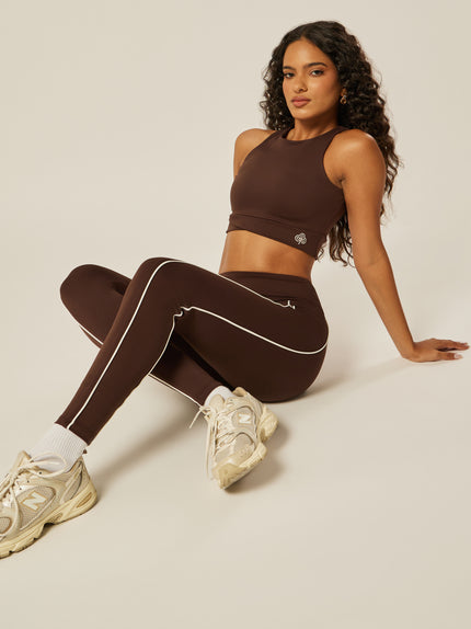 Core Flexibility Piped Leggings