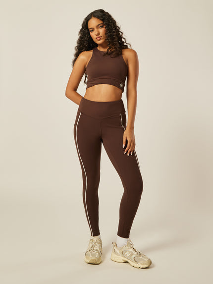Core Flexibility Piped Leggings