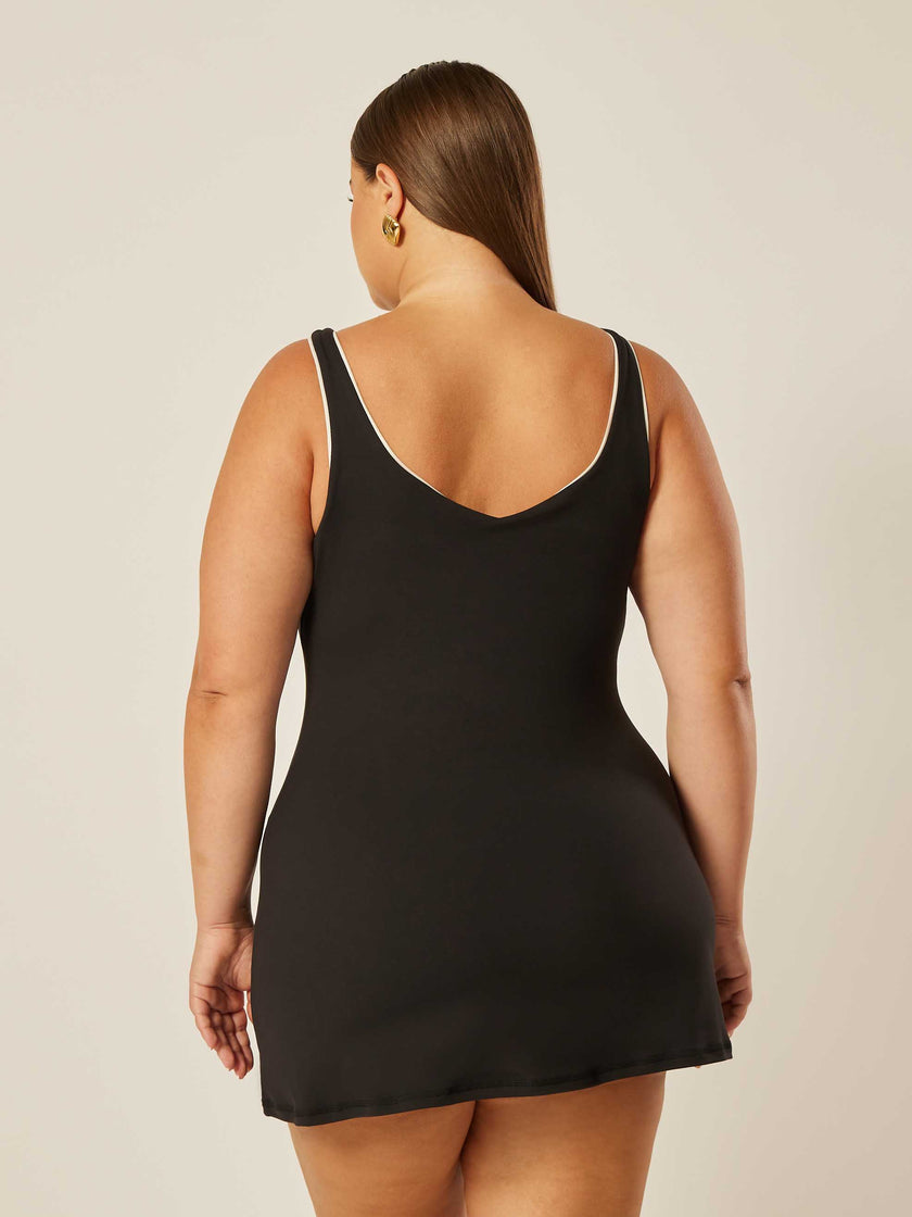 Core Tennis Dress - Black