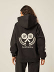 Born to Serve Aces Oversized Hoodie - Black