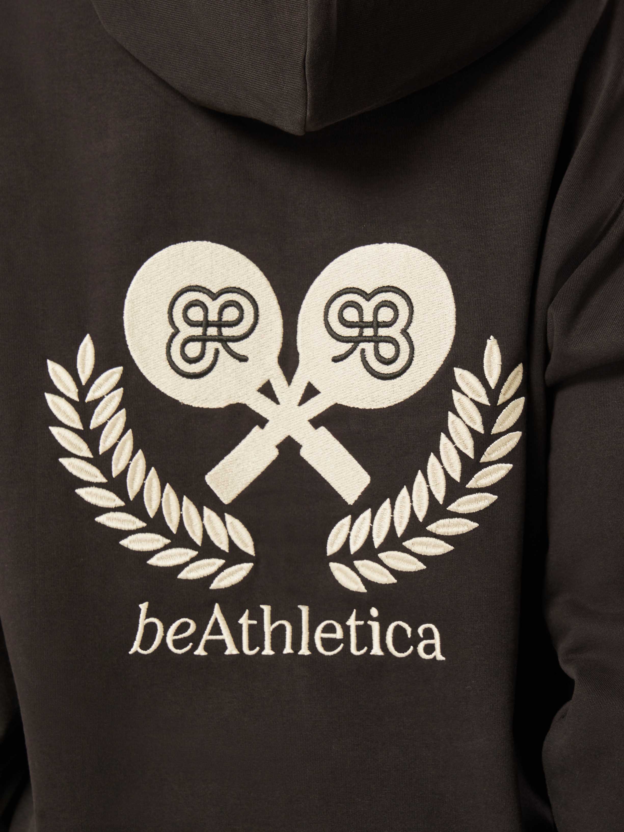 Born to Serve Aces Oversized Hoodie - Black