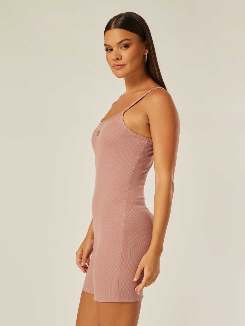 Elevate Essential Everyday Bodysuit - Mauve