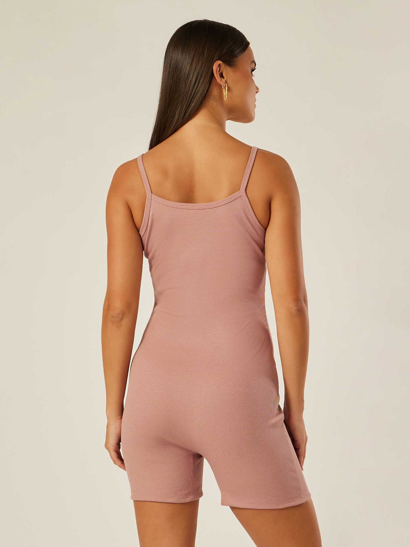 Elevate Essential Everyday Bodysuit - Mauve