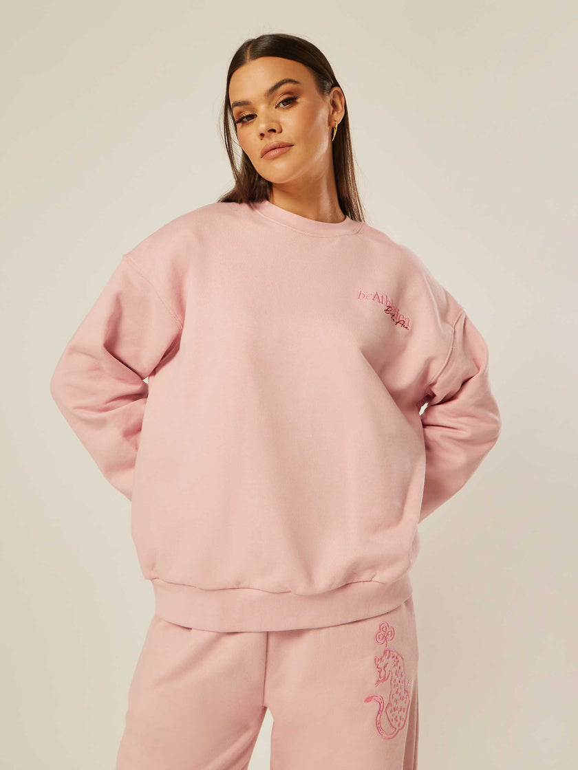 Be the Ace Sweatshirt - Blush