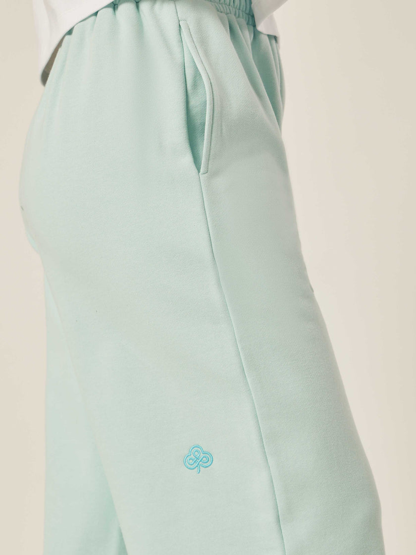 Be the Ace Wide-Leg Pants - Aquamarine