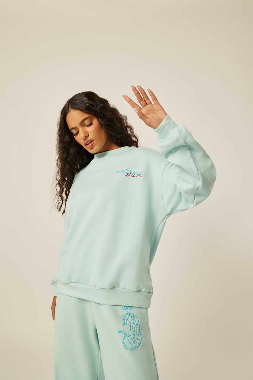 Be the Ace Sweatshirt - Aquamarine