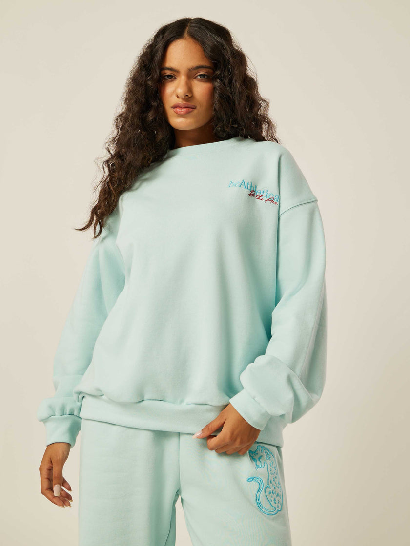 Be the Ace Sweatshirt - Aquamarine