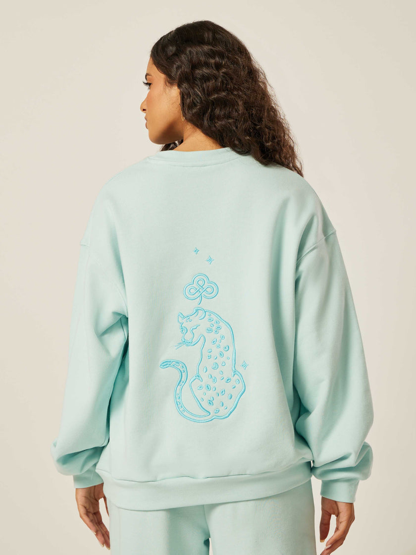Be the Ace Sweatshirt - Aquamarine