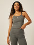 Elevate Essential Everyday Tank - Grey Melange