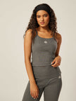Elevate Essential Everyday Tank - Grey Melange