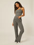 Elevate Essential Everyday Foldover Flare - Grey Melange