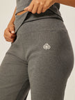 Elevate Essential Everyday Foldover Flare - Grey Melange
