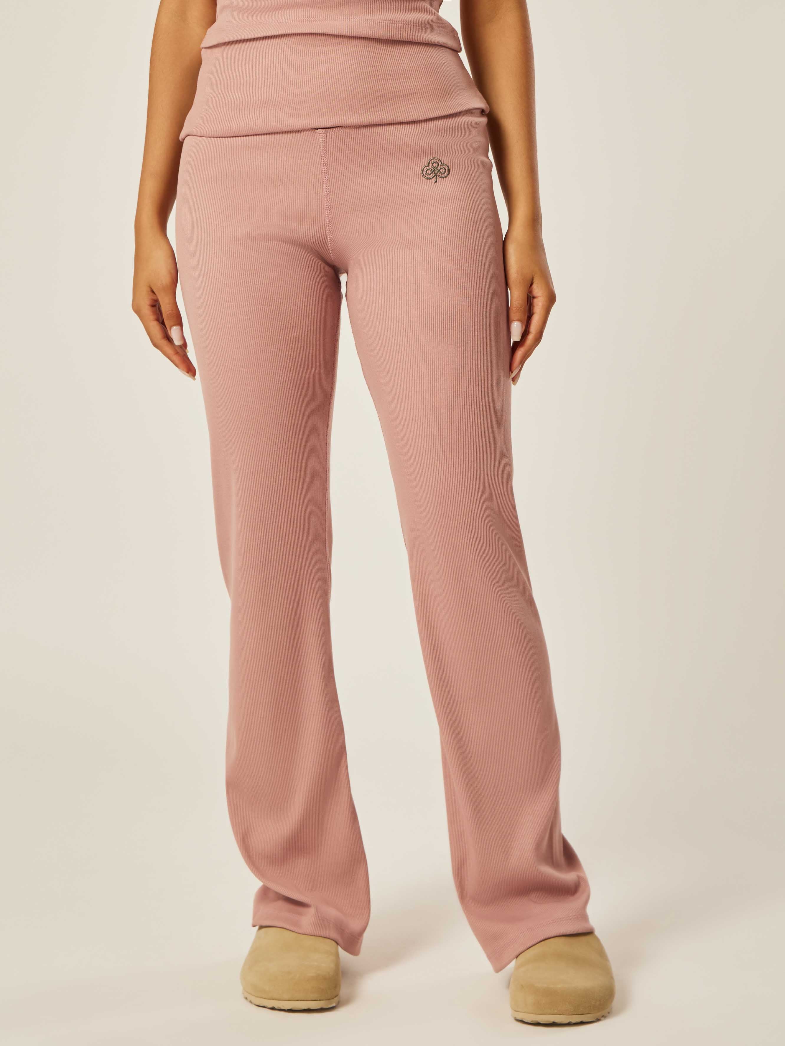 Elevate Essential Everyday Foldover Flare - Mauve