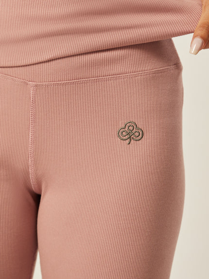Elevate Essential Everyday Foldover Flare - Mauve