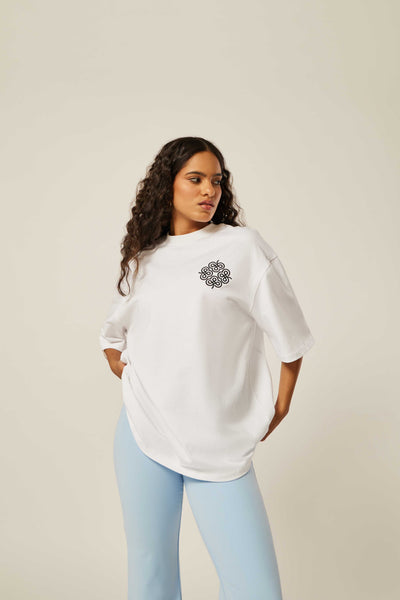 Be the Serve Oversized Tee - Off-White