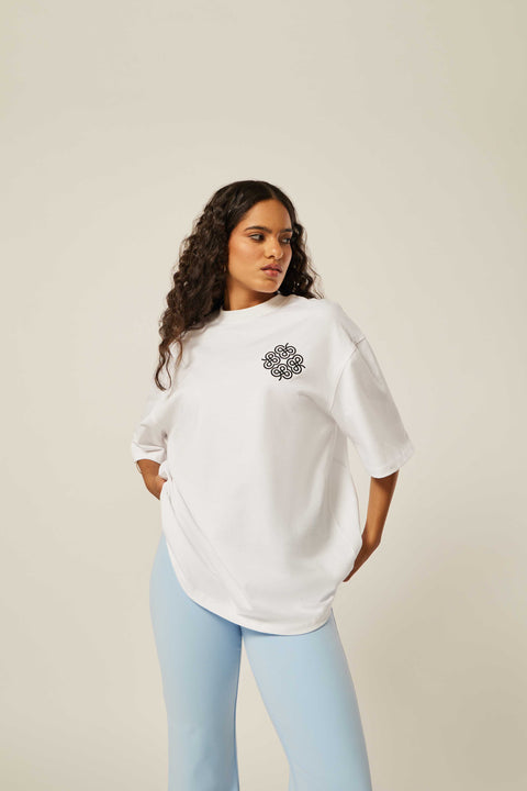 Be the Serve Oversized Tee - Off-White