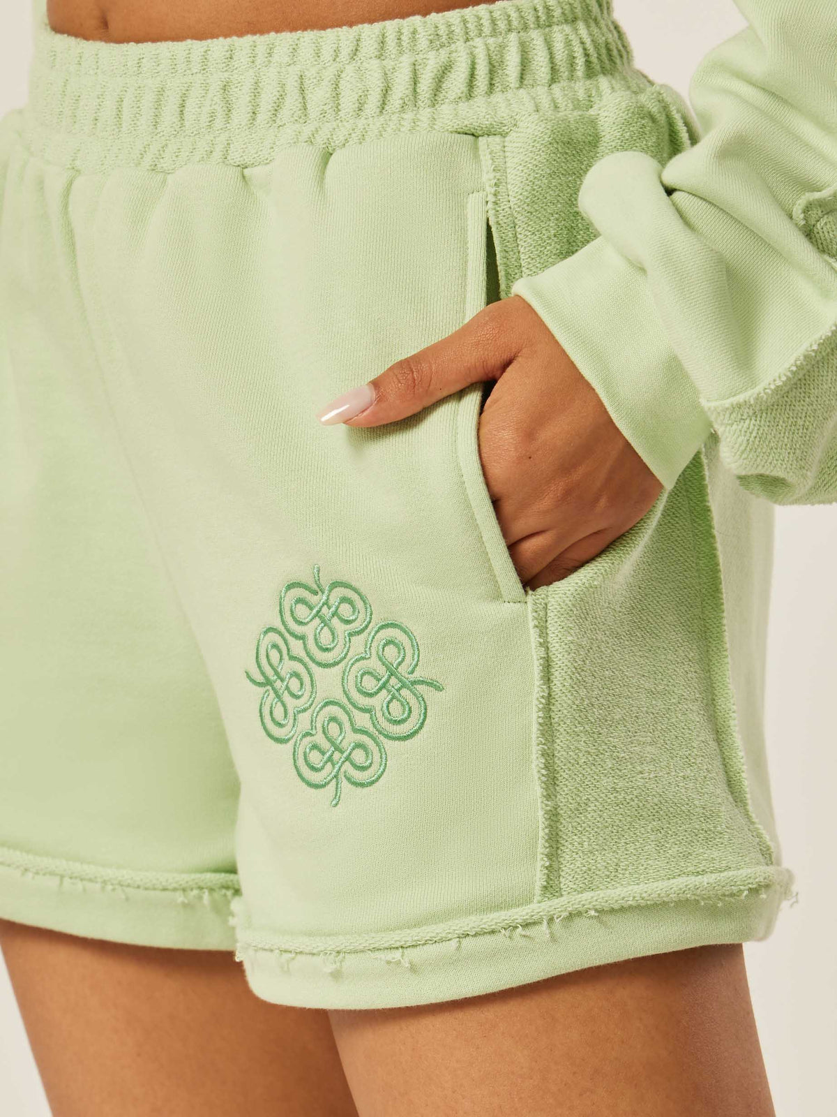 Be the Moment Shorts - Matcha | Beathletica Activewear