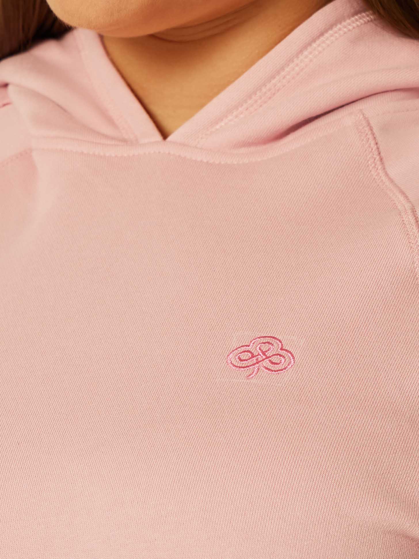 Be the Moment Cropped Hoodie - Blush