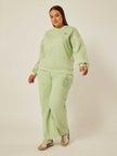Be the Ace Wide-Leg Pants - Matcha