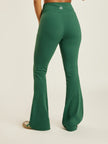 Be 180 Wrap-Waist Flared Leggings - Forest | Beathletica Activewear