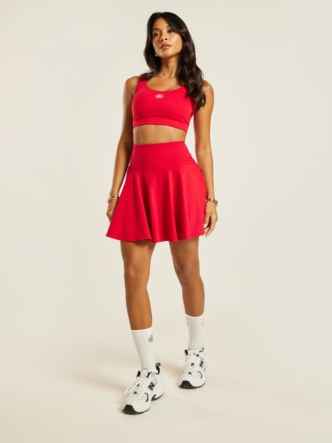 Be 180 Skort - Cherry | Beathletica Activewear