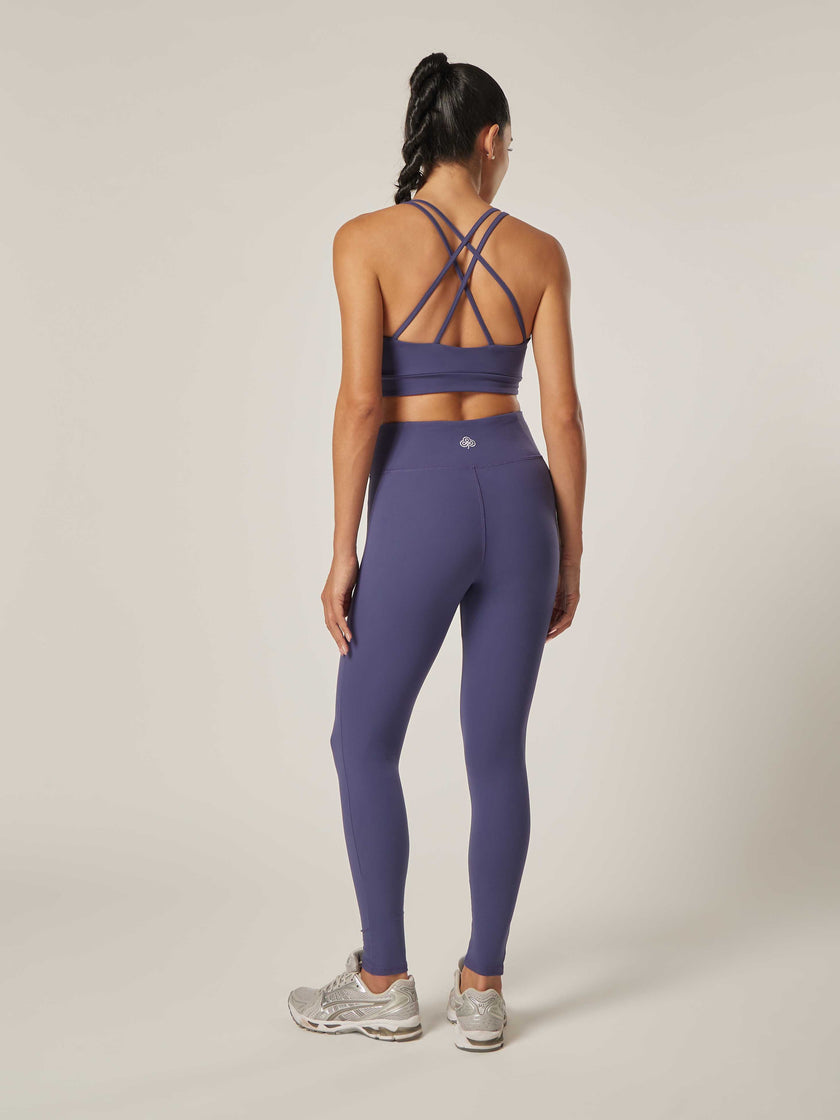 Stretch Wrap-Waist Legging - Patriot Blue