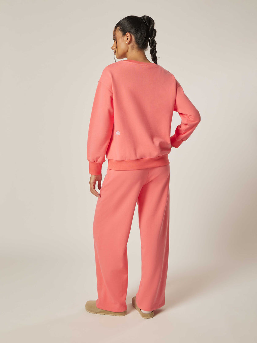 Be Effortless Wide-Leg Pants - Tea Rose