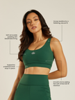 Be 180 Sports Bra - Forest