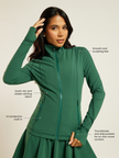 Be 180 Zip-Up Jacket - Forest