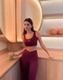 Be 180 Sports Bra - Bordeaux