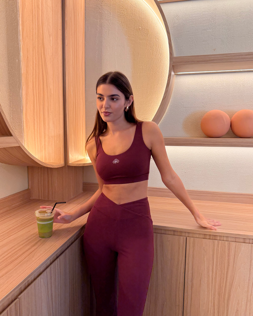 Be 180 Sports Bra - Bordeaux