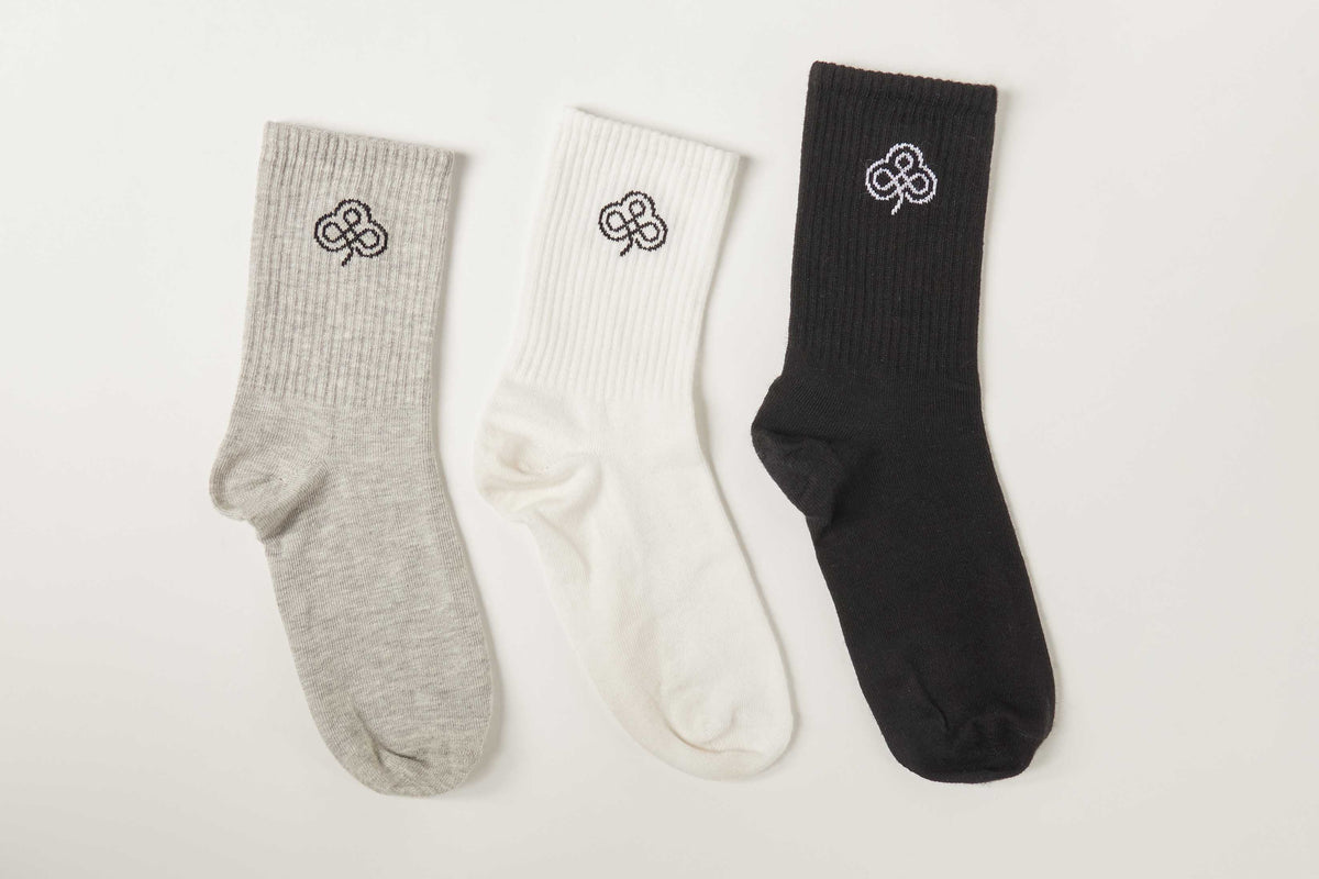 Be Athletica Icon Socks, 3-Pack | Beathletica Activewear