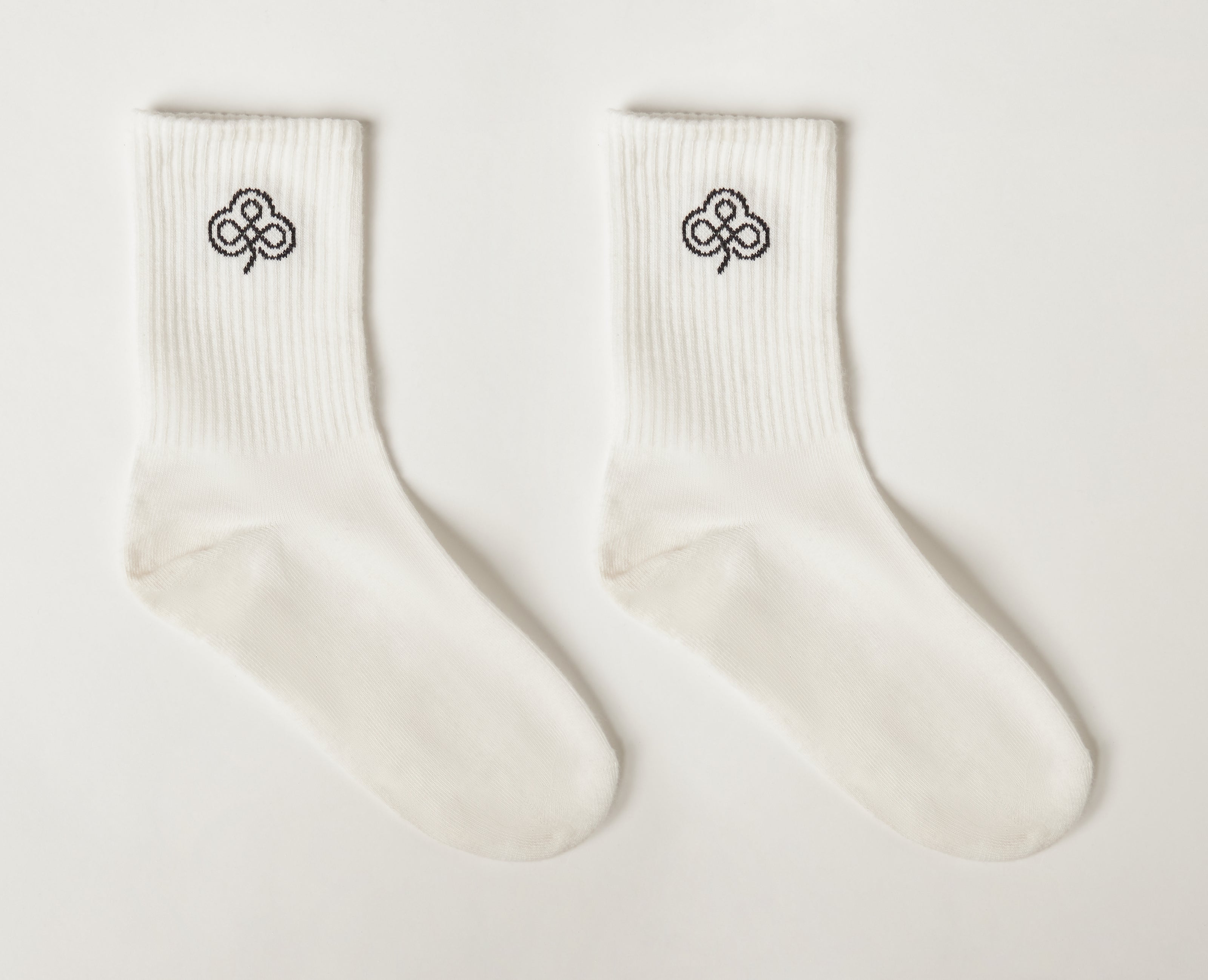 Be Athletica Icon Socks, White