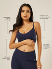 Essential Everyday Lounge Bra - Midnight