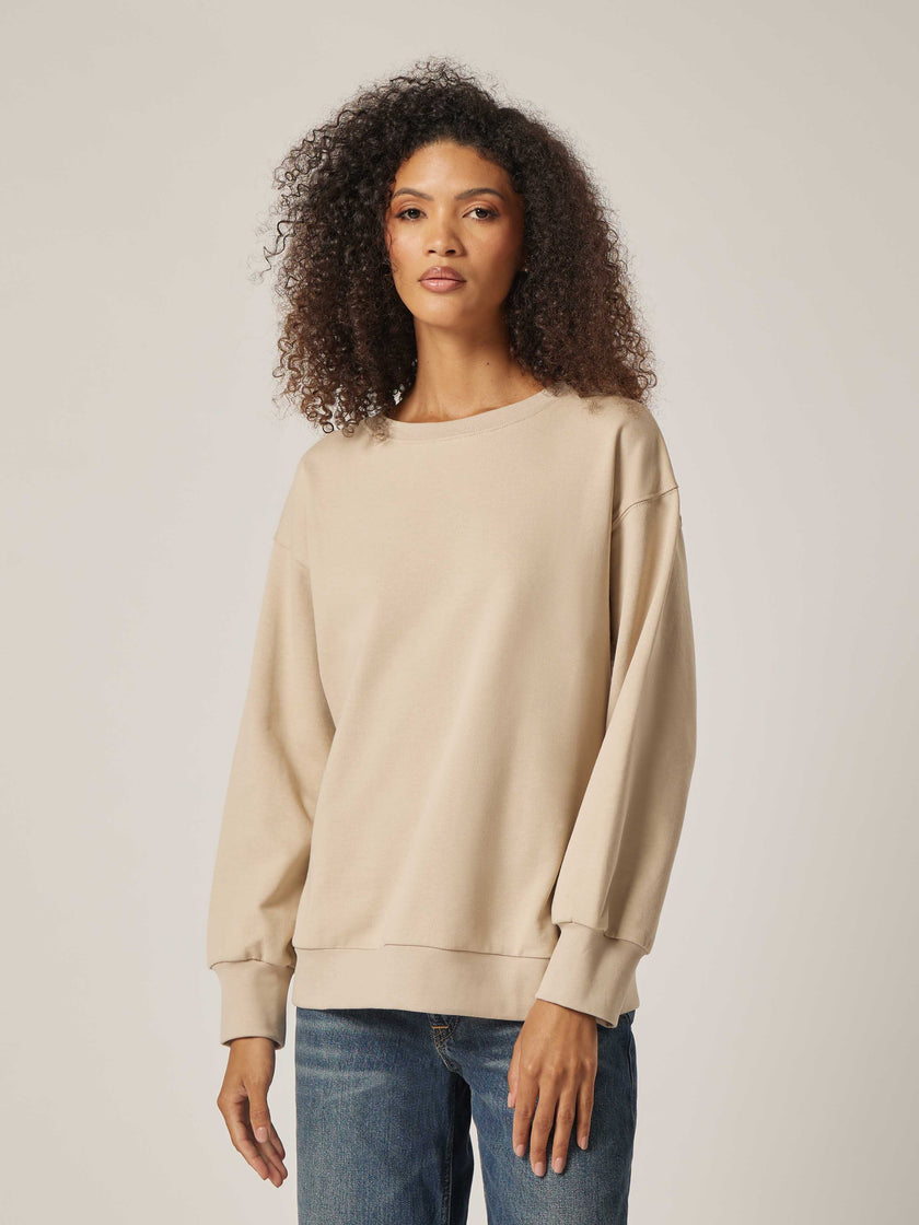 Elevate Essential Everyday Sweatshirt - Oatmeal