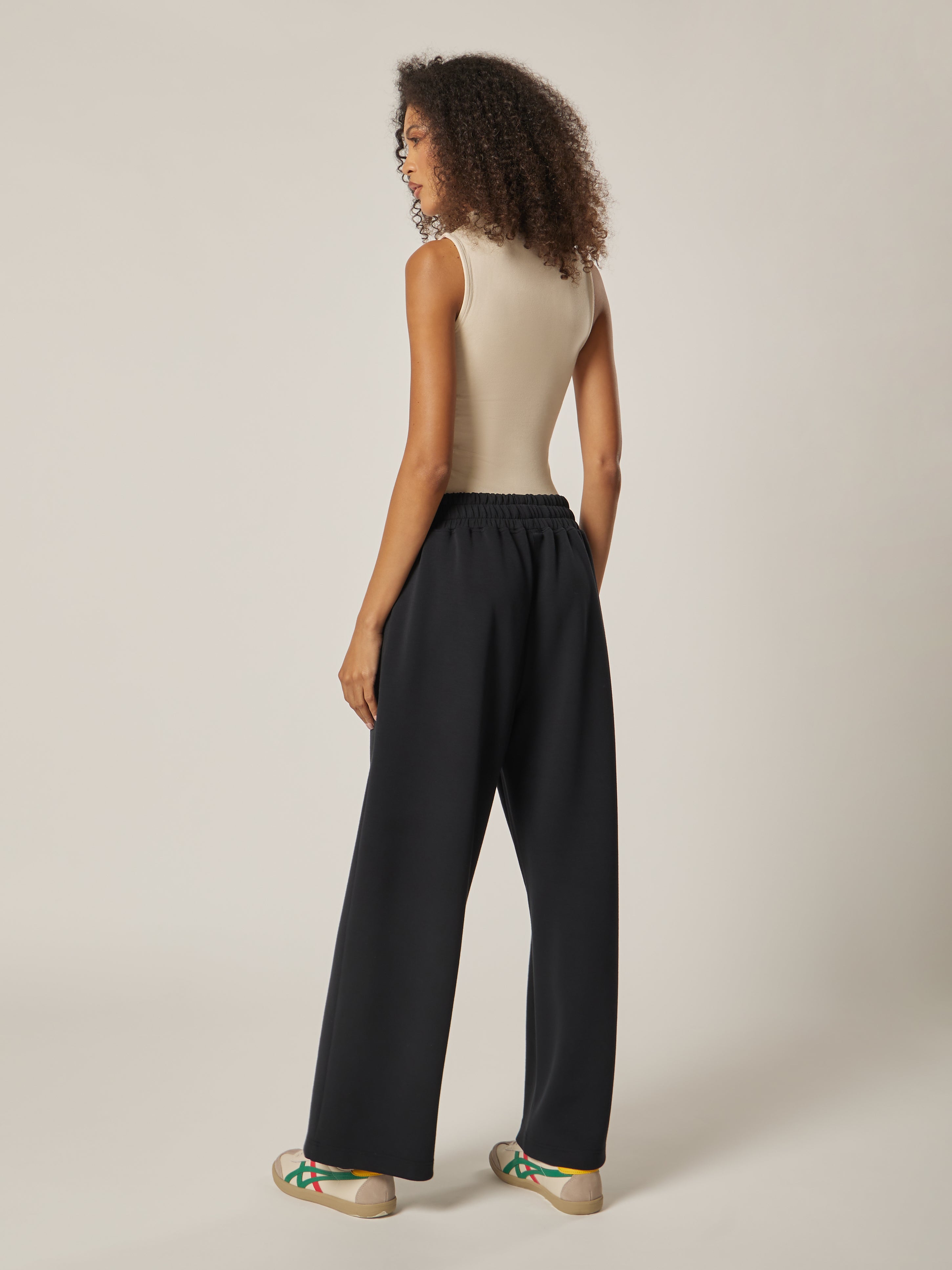 Elevate Essential Statement Wide-Leg Pants